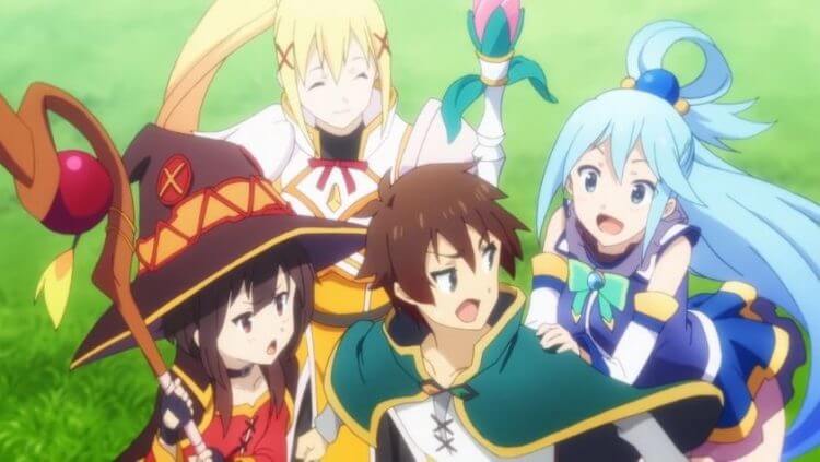 Konosuba segunda temporada