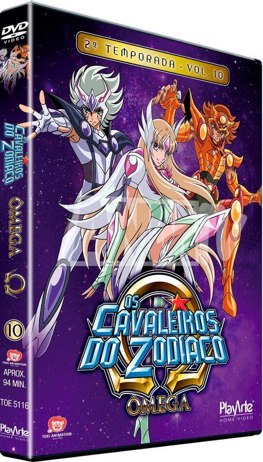 DVD - Os Cavaleiros Do Zodíaco - Ômega Vol. 10