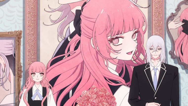 Visual promocional de Koiseyo Mayakashi Tenshi-domo, anime de romance produzido pela MAPPA