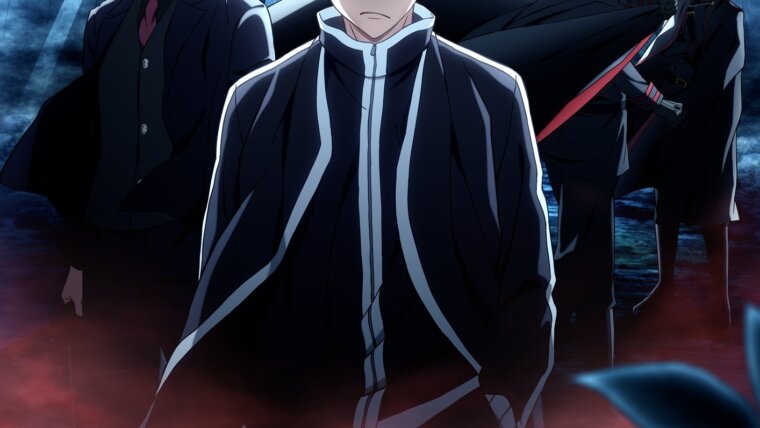 Personagens no pôster da segunda temporada de Tougen Anki