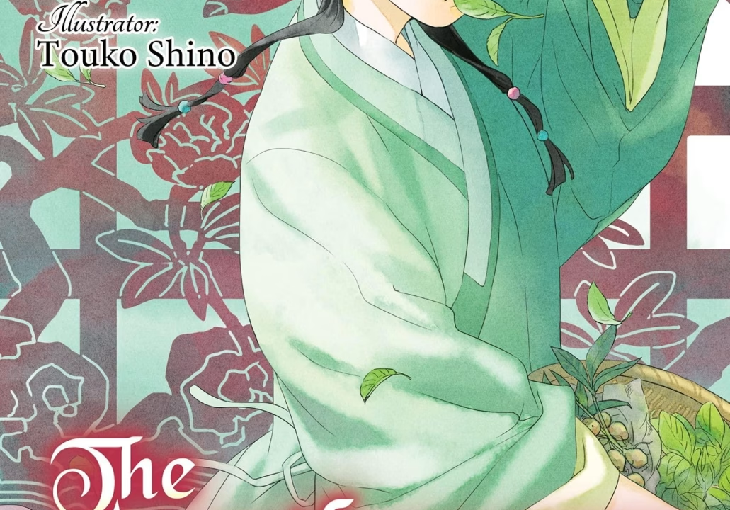 Maomao na capa do primeiro volume de The Apothecary Diaries