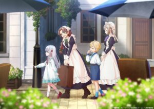 Nia Liston caminha com Neil, Lynette e funcionárias da família em novo visual do anime