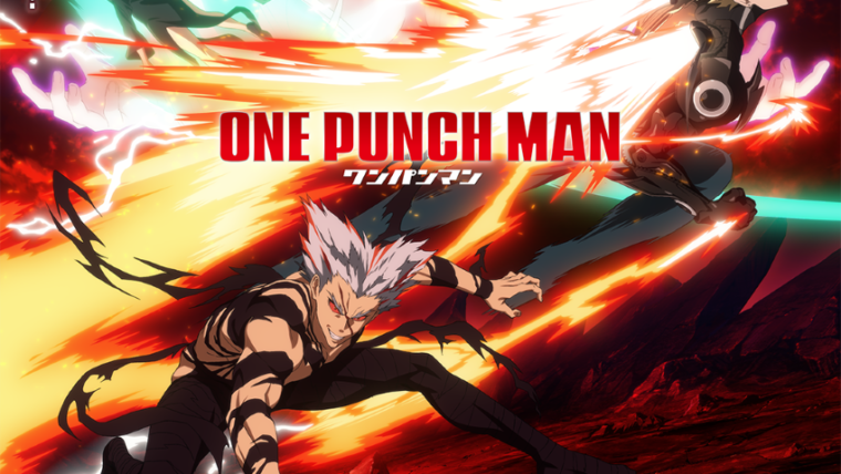 Visual do segundo cour da terceira temporada de One-Punch Man com Garou, Tatsumaki, Psykos, Saitama e outros heróis e monstros em combate